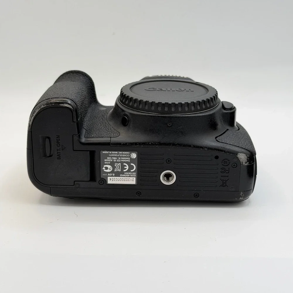Canon EOS 6D Mark i DSLR Camera Body Black W/ Charger + 3 Batteries 20.2MP WiFi